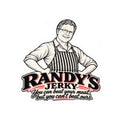 Randy’s Jerky Logo Sticker — Retro Butcher Mascot Vinyl Kiss-Cut Sticker